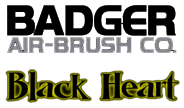 Badger & Black Heart logos