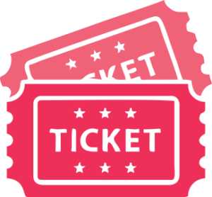 art of two raffle tickets